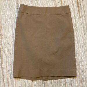 Khaki skirt